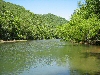 Tug Fork River,up river towards Freeburn Kentucky